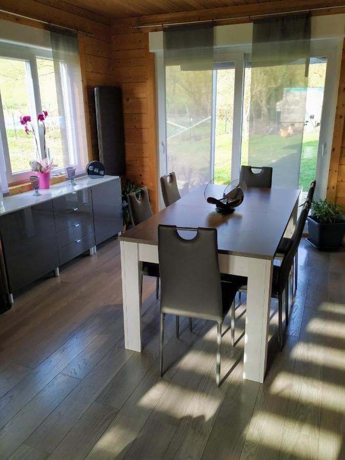 Insolite maison bois, wifi Netflix, au coeur de l'Argonne et des batailles de Verdun Chaudefontaine  Extérieur photo
