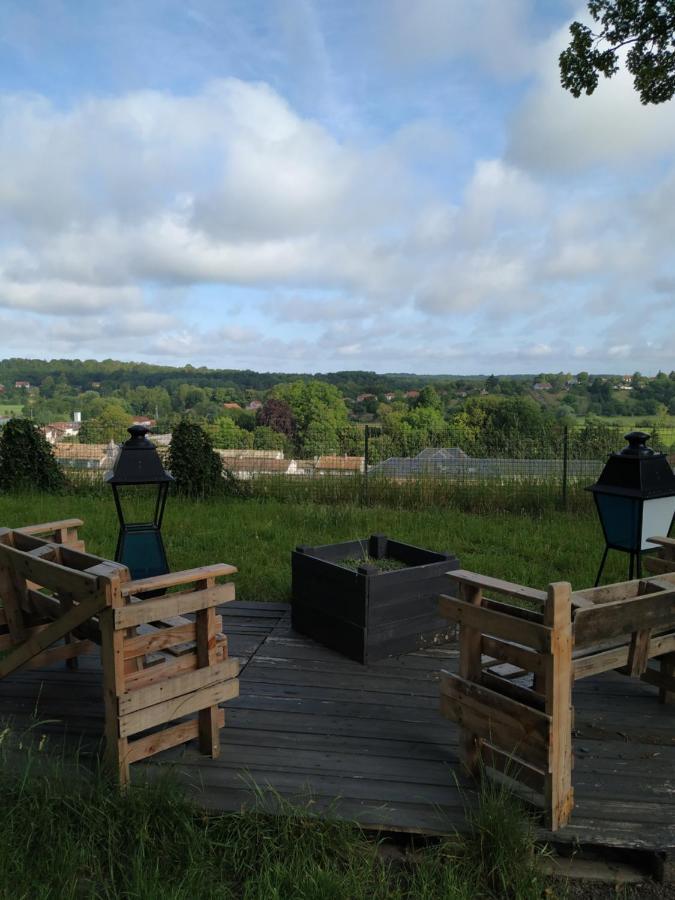 Insolite maison bois, wifi Netflix, au coeur de l'Argonne et des batailles de Verdun Chaudefontaine  Extérieur photo